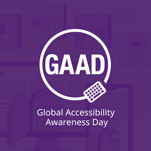 global accessibility awareness day logo